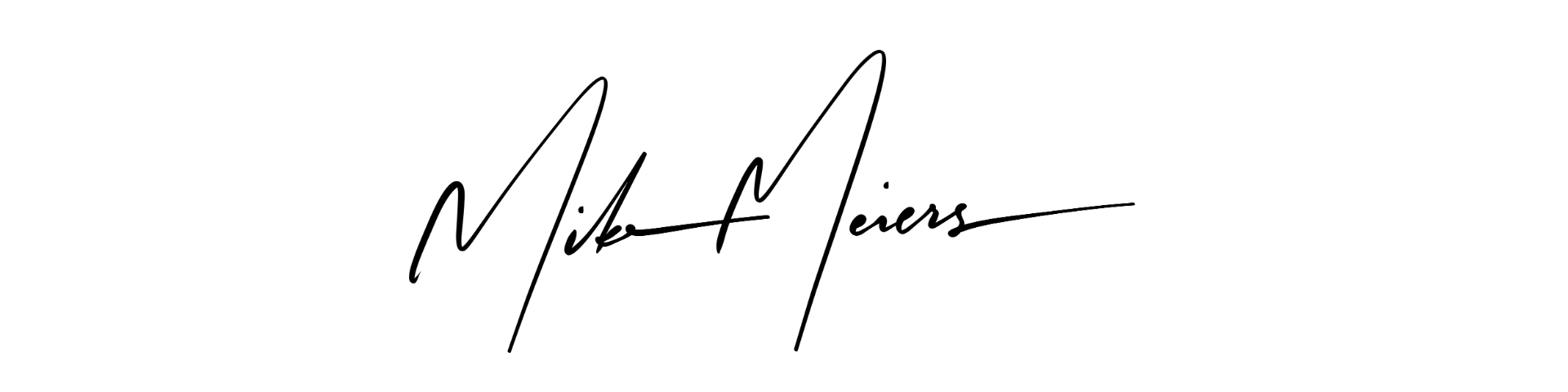 Mike Meiers signature